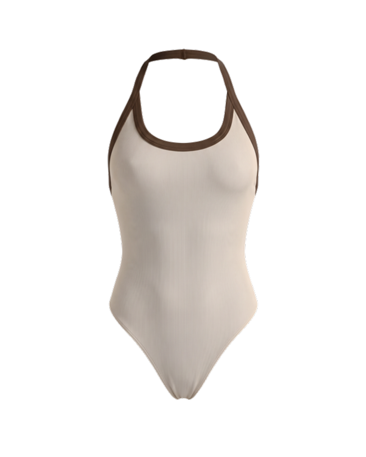 Body 06001 | Crema / Sesgo Café | mockup